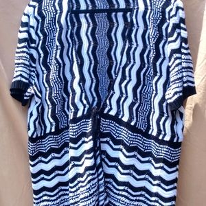 212 New York 3X Tie front lightweight sweater